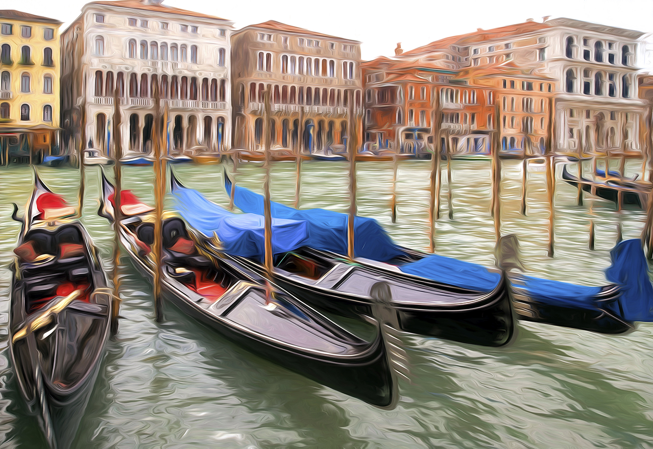 Venedig-Canale Grande-Gondeln-venezianische-Fotokunst-Fotomalerei-DXO1I8357a.jpg